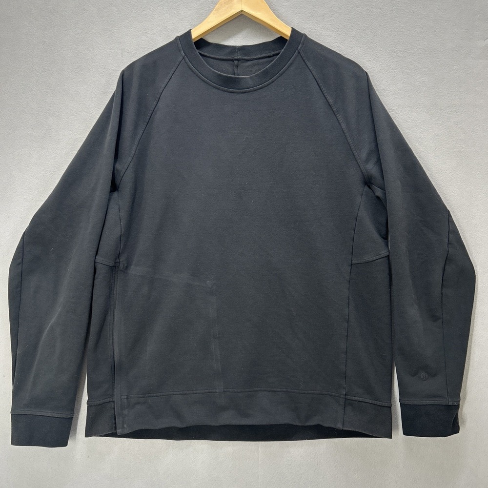 Lululemon City Sweat Men Size Large Crewneck Long Sleeve Sweatshirt Pullover